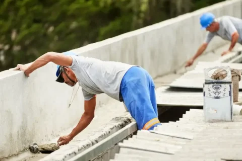 Commercial roofing repair underway in Charlotte, NC